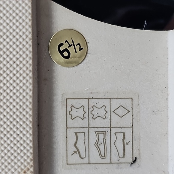 Puche sandles made in Spain. Navy blue patten‎ leather. Cork wedge.size 6… - Picture 5 of 9